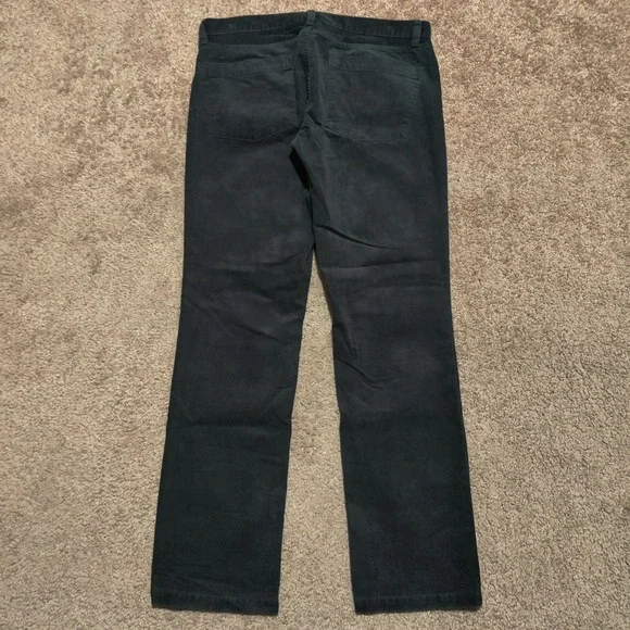 J. CREW Matchstick Women's Size 30 S Black Corduroy Mid Rise Jeans 33 x 30 - Picture 5 of 8